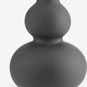 Black Ceramic Vase – 11cm x 15cm