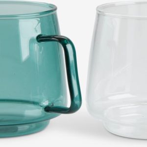 ANDERS Glass Mug 400ml – Minimalist Design
